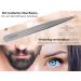 Professional Eyebrow Tweezers Set - Slanted Pointed & Straight Tweezers with Case | Best for Precision Grooming & Hair Removal - Buy Online on GoSupps.com