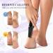 Nuve Smooth Pedicure Wand - Electric Callus Remover for Feet | Rechargeable Flawless Pedi Tool for Dry Cracked Heels & Foot Care (Black - Buy Online on GoSupps.com