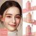3 Colors Soft Cream Blush Makeup - Long-Wearing Liquid Blush for Cheeks with Dewy Finish - Buy Online on GoSupps.com