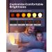 DEKALA Light Alarm Clock - Sunrise Sunset Simulation Dual Alarms Natural Sounds Slumber Function - Classic Full Screen Design for Adults & Kids - Buy Online on GoSupps.com