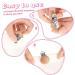30-Piece Natural Beech Wood Pacifier Clip Set for DIY Teething Toys - Buy Online on GoSupps.com