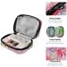 Pfrewn 7 Day Pill Organizer Case - Floral Travel Pill Box with Zipper for Vitamins & Medications | Portable Weekly Supplement Holder - Buy Online on GoSupps.com
