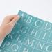 OLYCRAFT 11x8.5 Inch Alphabet Silk Screen Printing Stencil - Reusable Pattern for Wood, Fabric, T-Shirt & Home Decor - Buy Online on GoSupps.com