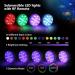 Moxled Underwater Lights - 13 LED RGB Pool Lights with Remote Control | Waterproof Magnetic Decor for Pool Fountain Pond Aquarium & Parties - 4 Pack - Buy Online on GoSupps.com