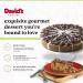 Chocolate Chip Deep Dish Cookie Pie - 14 Pre-Sliced Pieces | Gourmet Bakery Dessert with Chocolate Chips and Chunky Chocolate Topping - Buy Online on GoSupps.com