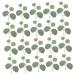 FUNOMOCYA 50pcs Artificial Willow Leaves Wall Decoration Greenery Garland Planta Artificial Fake Flowers for Decorative Fake Leaves Fake Greenery Branches Wedding Glossy Cloth Leaf Green 1 14X13.5CM