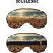 Sunflowers Sea Print Ultra-Soft Light-Blocking Eye Mask - Optimal Comfort for Restful Sleep | International Shipping Available - Buy Online on GoSupps.com