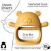 Infatot Silicone Chipmunk Teething Mitten for Babies - CM Mango | Baby Teether Glove to Prevent Finger Sucking - Buy Online on GoSupps.com