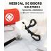 MEUUT 8-Inch Trauma Shears Bandage Scissors - Surgical Grade EMT Scissors for Medical Workers - Black (Pack of 2) - Buy Online on GoSupps.com