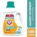 Arm & Hammer Liquid Laundry Detergent for Sensitive Skin Super Concentrated Skin Friendly Fresh Scent 100 Loads 2.96-L - Buy Online on GoSupps.com