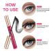 Lily Beauty 4D Silk Fiber Peacock Mascara - Waterproof, Smudge Proof, Long Lasting Natural Thickening Mascara for All Day Wear - Buy Online on GoSupps.com