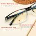 Edgun Progressive Multifocal Reading Glasses +2.5 | Comfortable Double-Use Readers for Men & Women - Spring Hinges - International Shipping - Buy Online on GoSupps.com