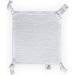 Baby Luxe 5-in-1 Mini Muslin Square Bib Toy Holder Washcloth Comforter Set of 3 - Baby Pink Medium Pink White - Clip Attachment for Baby Bag, Pacifiers, Teething Toys and More - Buy Online on GoSupps.com