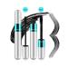 MIRORA 2 in 1 Waterproof Mascara Make Natural Lengthening and Thickening with 4D Silk Fiber for 5x Longer Lashes  Won't Clump and Last All Day (1 Pack) 1 PCS  Dark Cyan