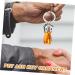 Warmhm Urn Commemorate Keychain Key Chain Decor Pet Ash Container Pet Ash Key Chain Ceramic Cookie Jar Mini Ash Container Ash Keepsake Bag Hanging Ornament Key Ring Ceramics Metal Jewelry Golden 7X2.5X1.5CM - Buy Online on GoSupps.com