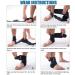 Dualeco Adjustable Ankle Support Brace for Women/Men/Kids - Compression Ankle Strap for Sprained Ankle, Weak Ankles, Sports - Blue - 1 Pcs - Buy Online on GoSupps.com
