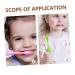 FRCOLOR Travel Toothbrush Set - 10pcs Kid & Household Soft Toothbrushes for Easy Travel | Creative Portable Tooth Brushes - Buy Online on GoSupps.com