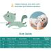 Shop Geeric Cat Dishes & Escape-Proof Harness Set | Adjustable Cat Dishes for Small Cats | Leash-Friendly Cat Accessories in Pink & Blue - Buy Online on GoSupps.com