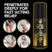 Pain Relief Cryotherapy Roll-On Gel | Natural Essential Oils for Joint & Muscle Pain Arthritis Back Knee & Elbow Relief - Buy Online on GoSupps.com