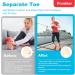 20 Pieces Silicone Toe Protection - Relief for Bubbles Hammer Toes & Friction Pain | EU Size 35-43 - Buy Online on GoSupps.com