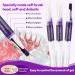 GAOMESIA 3 pieces teeth whitening stick purple gel for whiter teeth removes stains caused by coffee tea and smoking quick and easy to use mint - Buy Online on GoSupps.com