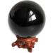 Mina Heal Black Obsidian Crystal Balls - 90mm Feng Shui Meditation Healing & Home Decor - Buy Online on GoSupps.com