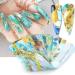 Marble Nail Art Foils Transfer Stickers - Nail Art Supplies for DIY Manicure Design - Buy Online on GoSupps.com