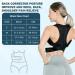 Meltor Adjustable Posture Correction Back Support for Men & Women - Breathable Lightweight and Effective Posture Improvement - Buy Online on GoSupps.com