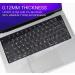 CaseBuy Premium Ultra Thin Keyboard Cover for 2023 2022 2021 M3 M2 M1 Pro/Max Apple MacBook Pro 14" 16" Model A2442 A2779 A2918 A2485 A2780 A2991 EU Keyboard Layout Protector Skin -Clear MacBook Pro 14" 16"(2021-2023) - Buy Online on GoSupps.com