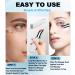Neck Face Massager - BUV Mini LED Sculpting Tool with 3 Color Modes & Vibration for Enhanced Skin Care - Baby White - Buy Online on GoSupps.com