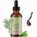 MieIIe Rosemary Oil for Hair Organic Rosemary Mint Scalp & Hair Strengthening Oil for Hair Growth Split End Treatment Dry Scalp