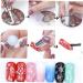 minkissy 1 Set Double-headed Silicone Diamond Seal Nail Art Jelly Stamper Jelly Nail Stamper Tool Convenient Rhinestone Stamp Nail Craft Kits Silicone Nail Tools Crafts Silica Gel Flash 8.6X3cm Colorful - Buy Online on GoSupps.com