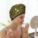 Gnomes Playing in the Garden Microfiber Hair Towel | Soft Super Absorbent Coral Velvet Hair Wrap for Women - Quick Dry Cap for Long Curly & Thick Hair - Buy Online on GoSupps.com