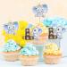 Keaziu 36 Pack Elephant Cupcake Toppers for Elephant Baby Shower Cupcake Picks Boys Blue Gender Reveal Baby Shower Cake Decorations Birthday Party Cake Decorations Supplies Blue Elephant 1 - Buy Online on GoSupps.com