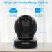 Wansview 2K WiFi Security Camera with 2-Way Audio, Night Vision, Alexa Compatibility - Black - Buy Online on GoSupps.com