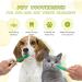 Nobleza Dog Toothbrush and Enzymatic Toothpaste Kit with Finger Toothbrushes - Promote Pet Oral Hygiene and Fresh Breath - Green - Buy Online on GoSupps.com
