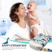 Buy Nasbasche Kindergarten Darryy Wetbag Set | Waterproof Laundry Bag for Daycare & Diapers | Reusable Dinosaur Design - Buy Online on GoSupps.com