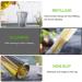 Bivvclaz Glass Olive Oil Dispenser - 18 Ounce Oil and Vinegar Cruet with Drip-Free Spout | Airtight Silicone Cap for Easy Kitchen Decor | Easy to Clean | Black Transparent - Buy Online on GoSupps.com