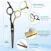 10-in-1 Professional Hair Cutting Scissors Set with Stainless Steel Shears, Thinning Shears, Comb, Cape - Barber Salon Home Kit for Men and Women - Buy Online on GoSupps.com