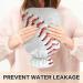 Naanle 1L Baseball Pointed Hot Water Bottle - Transparent Sports Heat Bottle for Bed Hand & Feet Warmer | Pain Relief & Cold Therapy - Buy Online on GoSupps.com