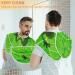 Frog Leaf Beard Bib Apron | Waterproof Hair Catcher for Men | Grooming Cape with 2 Suction Cups | Perfect Gift for Shaving & Trimming - Buy Online on GoSupps.com