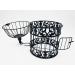 Pet Show Round Birdcage Wall Decor 9.8 & 13.8 - Small Birds Wedding Party Indoor/Outdoor Decoration - Black/White/Bronze - Pack of 1 (S, Black) - Buy Online on GoSupps.com