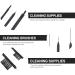 7pcs Cleaning Tool Kit Earphone Earbuds Cleaner Hearing Amplifier Cleaning Brush with Wax Loop and Magnet for Travel Home As Shown 7 - Buy Online on GoSupps.com