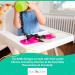 Busy Baby Bottle Bungee - Sippy Cup Strap | Keep Bottles & Cups Secure | Food-Grade Silicone | Dishwasher Safe - Pewter - Buy Online on GoSupps.com