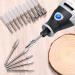 15 Pieces Wood Carving and Engraving Drill Bit Set  Including Engraving Drill Accessories Bit and HSS Carbide Wood Milling Burrs for DIY Wood Crafts Supplies - Buy Online on GoSupps.com