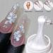 3D Nail Gel - 8ml Manicure Decoration - 3D Floral Nail Art Builder Gel - For Women Beginners Manicurists Holidays Birthdays Christmas Weddings Dates Parties - Buy Online on GoSupps.com