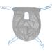 Patient Lift Sling 4 Positions 230KG Capacity Transfer Blanket for Bed Positioning and Lifting Breathable Patient Transfer Sling with 3 Directional Grips for Bariatric Nursing X-Large - Buy Online on GoSupps.com