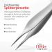 Otto Herder Manicure Splinter Tweezers 9.3 cm - Stainless Steel Pointed Tip Precision Tweezers for Flawless Grooming - Buy Online on GoSupps.com