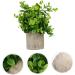 Cabilock 1pc Simulated Potted Plant Green Plants Plastic Rosemary As Shown 22x8cm - Buy Online on GoSupps.com