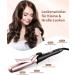 CCKeyin 4-in-1 Curling Iron Set - Multifunctional Ceramic Curling Iron Kit with Attachments for Large & Small Curls - Pink - Buy Online on GoSupps.com